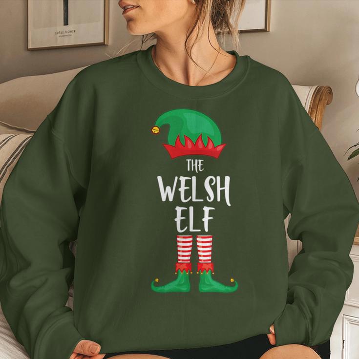 Welsh Elf Christmas Party Matching Family Group Pajama Women Sweatshirt Gifts for Her