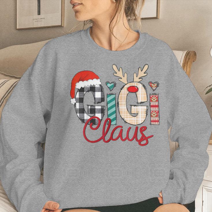 Gigi Claus Reindeer Christmas Women Sweatshirt Gifts for Her