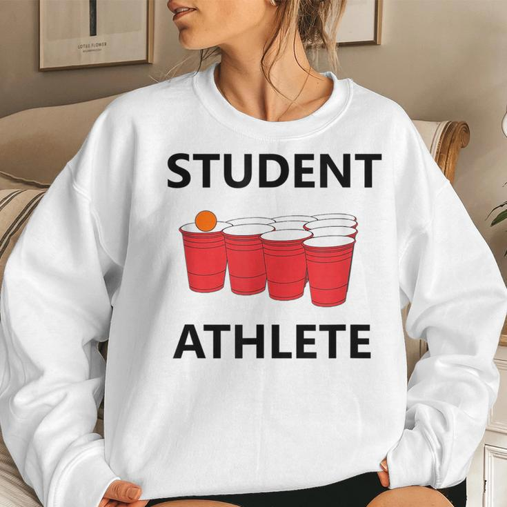College Student Beer Party Drunk Drinking Alcohol Women Sweatshirt Gifts for Her