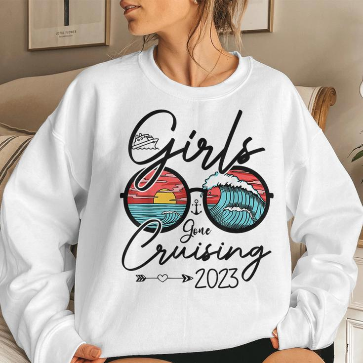 Girls Gone Cruising 2023 Girls Matching Cruise Squad Women Sweatshirt Gifts for Her