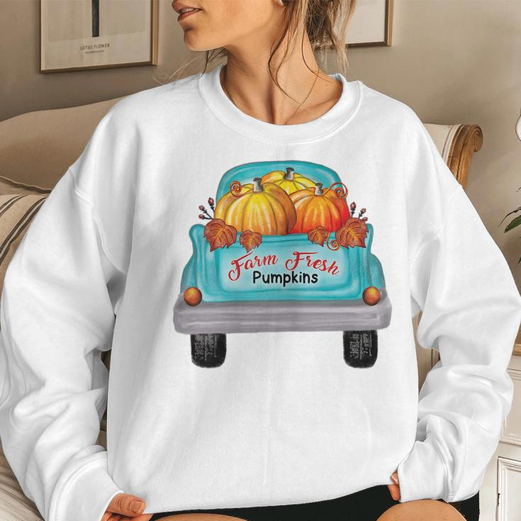 Halloween Fall Pumpkinstruck Fall Women Sweatshirt Gifts for Her