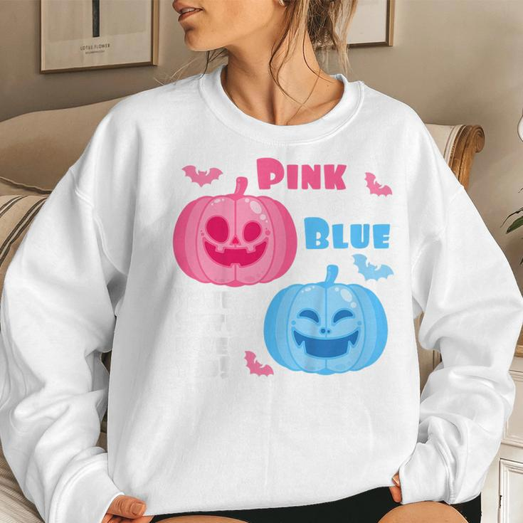 Kids Halloween Gender Reveal Your Sister Loves You Fall Themes For Sister Women Sweatshirt Gifts for Her
