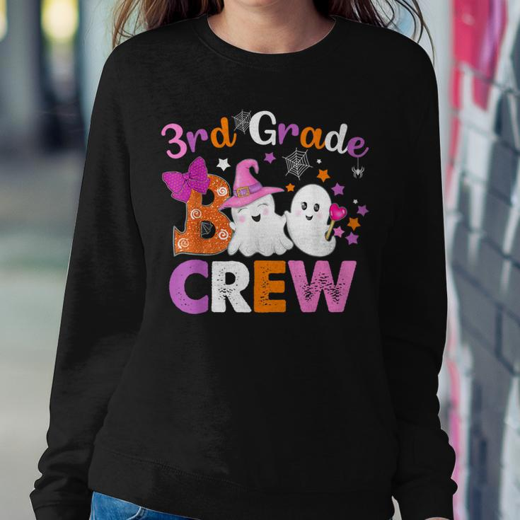 3Rd Grade Boo Crew Third Grade Halloween Costume Teacher Kid Women Sweatshirt Unique Gifts