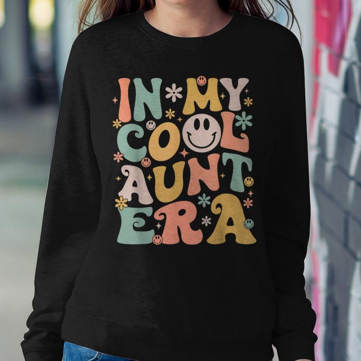 In My Auntie Era Cool Vintage Aunt Women Sweatshirt Unique Gifts