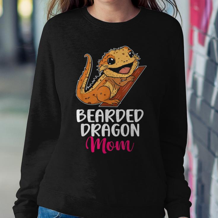 Bearded Dragon Mom Pet Lover Women Lizard Owner Reptile Women Sweatshirt Unique Gifts