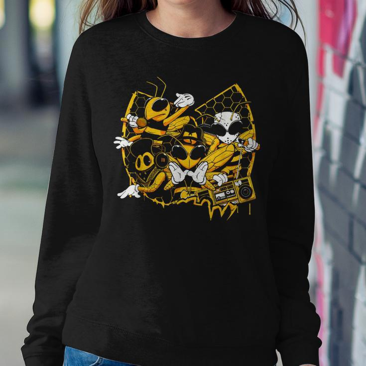 Bees Hip Hop Old School Rap Women Sweatshirt Unique Gifts