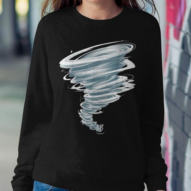 Best Tornado For Men Women Storm Hunter Weather Meteorology Women Crewneck Graphic Sweatshirt Funny Gifts