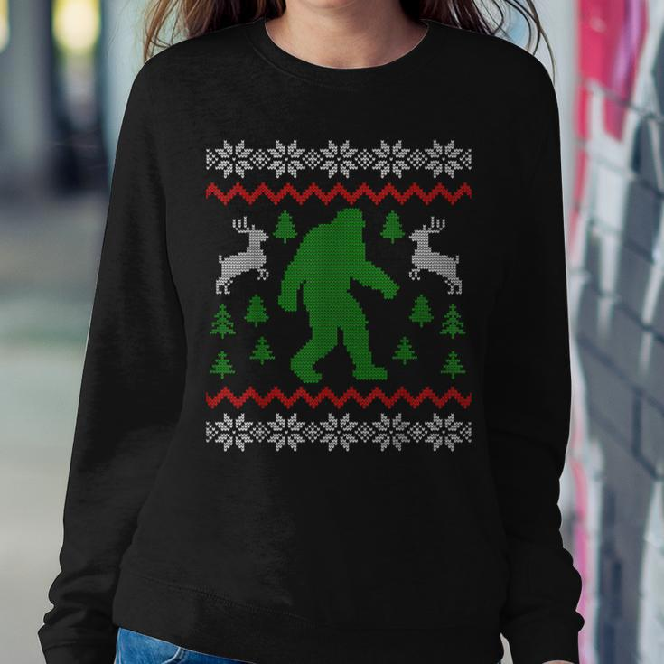 Bigfoot Big Foot Yeti Sasquatch Christmas Ugly Sweater Women Sweatshirt Unique Gifts
