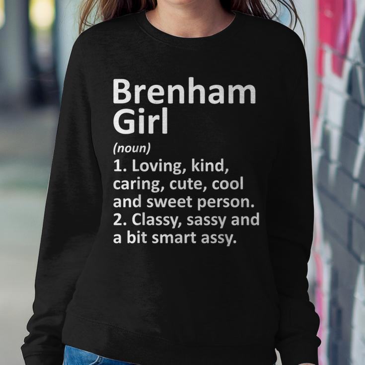 Brenham Girl Tx Texas City Home Roots Women Sweatshirt Unique Gifts