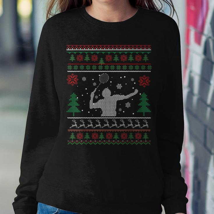 This Is My Christmas Pajama Badminton Ugly Sweater Women Sweatshirt Funny Gifts
