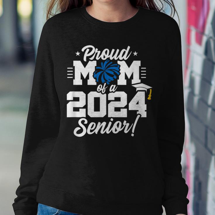Class Of 2024 Senior Year Cheer Mom Senior 2024 Women Sweatshirt Funny Gifts