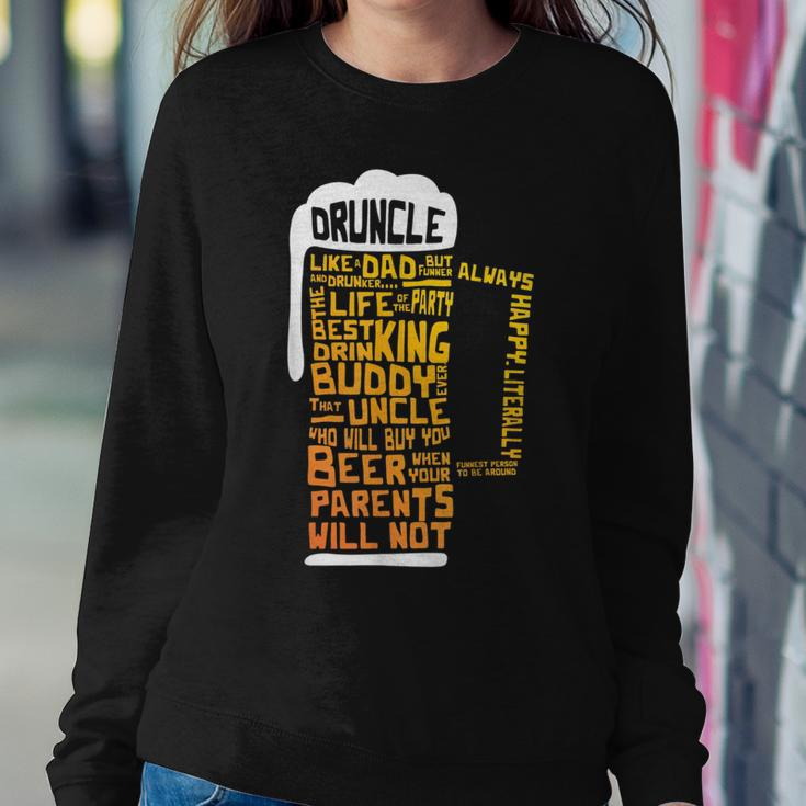 Druncle Uncles Beer Women Sweatshirt Unique Gifts