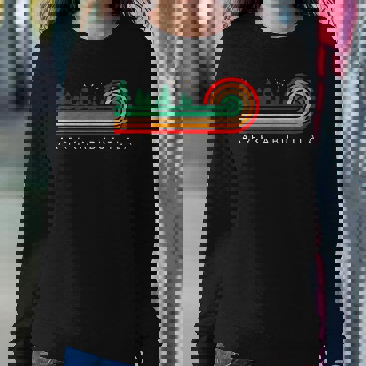 Evergreen Vintage Stripes Arkabutla Mississippi Women Sweatshirt Unique Gifts