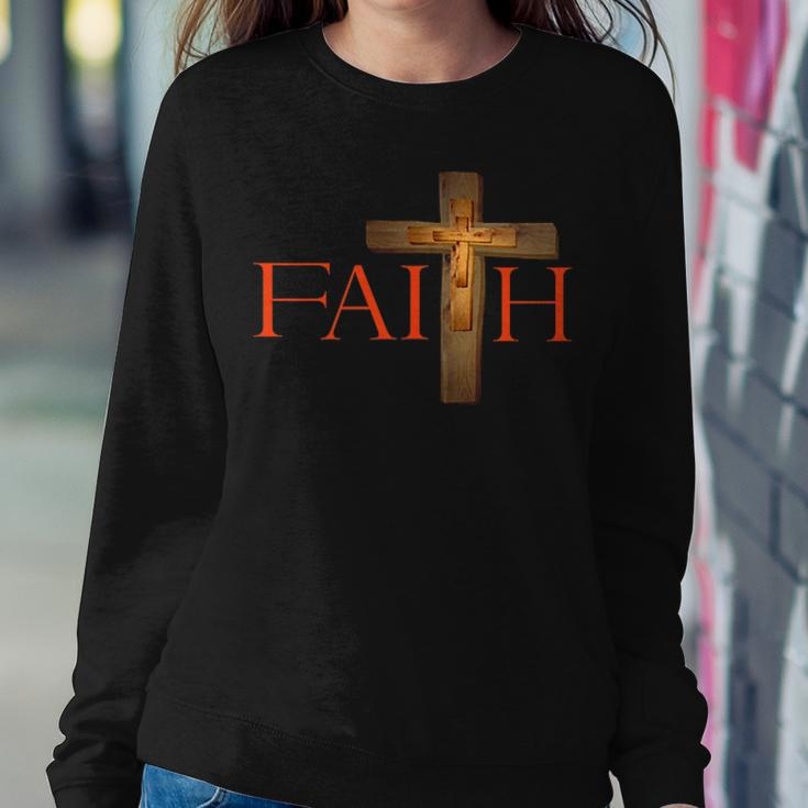 Faith In Jesus Christ Our Lord Revival Bible Christian Women Sweatshirt Unique Gifts