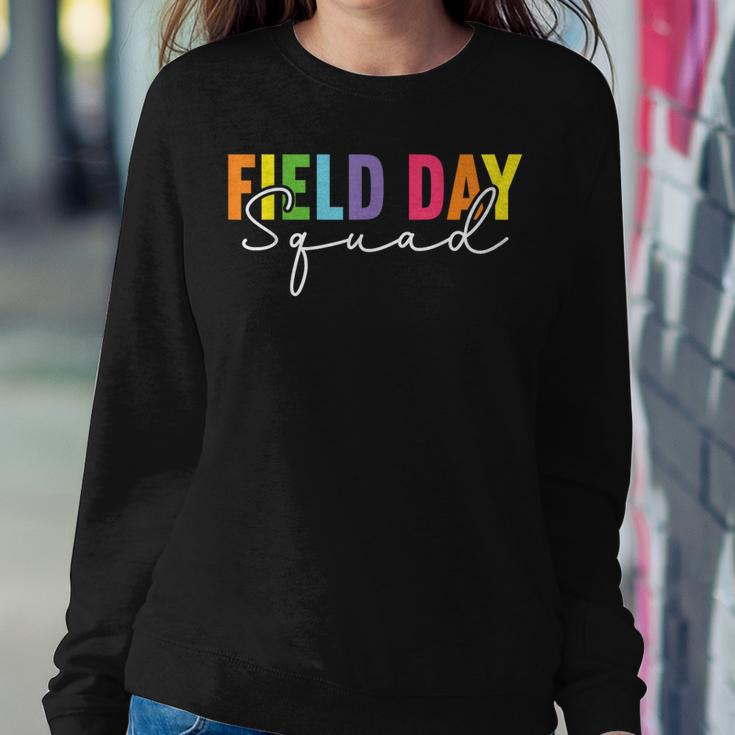 Field Day Squad Teacher First Last Day Of School 2023 Women Sweatshirt Unique Gifts