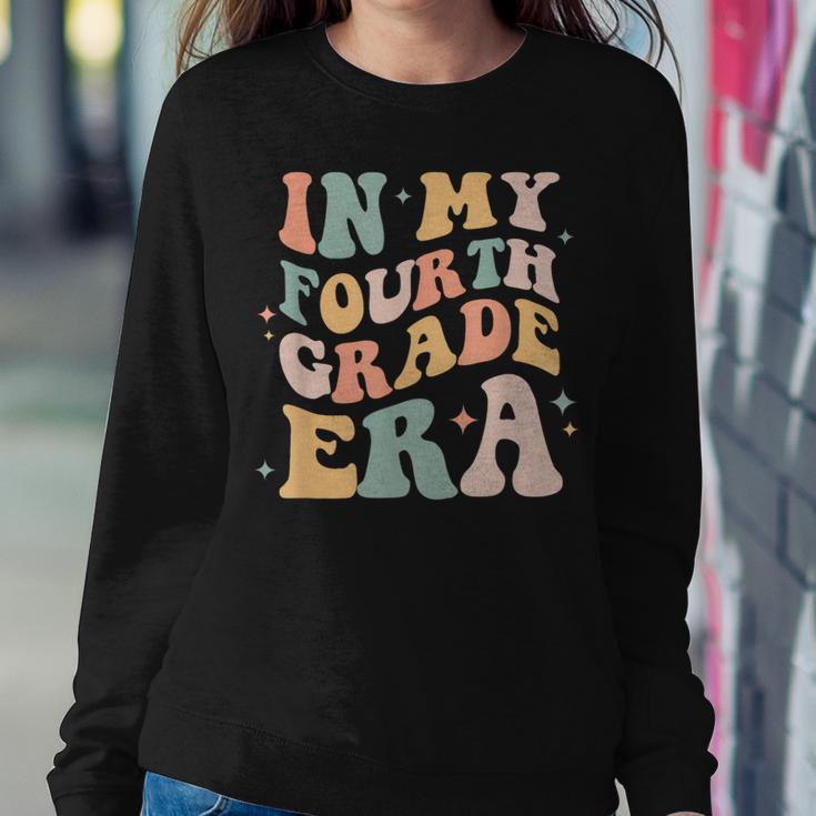 In My Fourth 4Th Grade Era Back To School Teacher Students Women Sweatshirt Unique Gifts