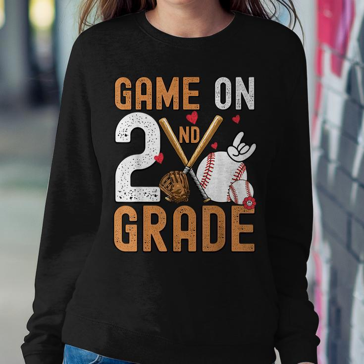 Games On 2Nd Grade First Day Of School Women Sweatshirt Unique Gifts