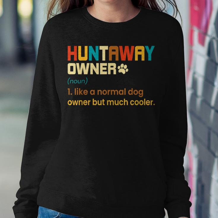 Huntaway Vintage Retro Dog Mom Dad Women Sweatshirt Unique Gifts