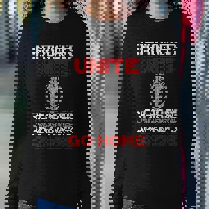 Isfj Introverts Unite Anti Social For Women Women Sweatshirt Unique Gifts