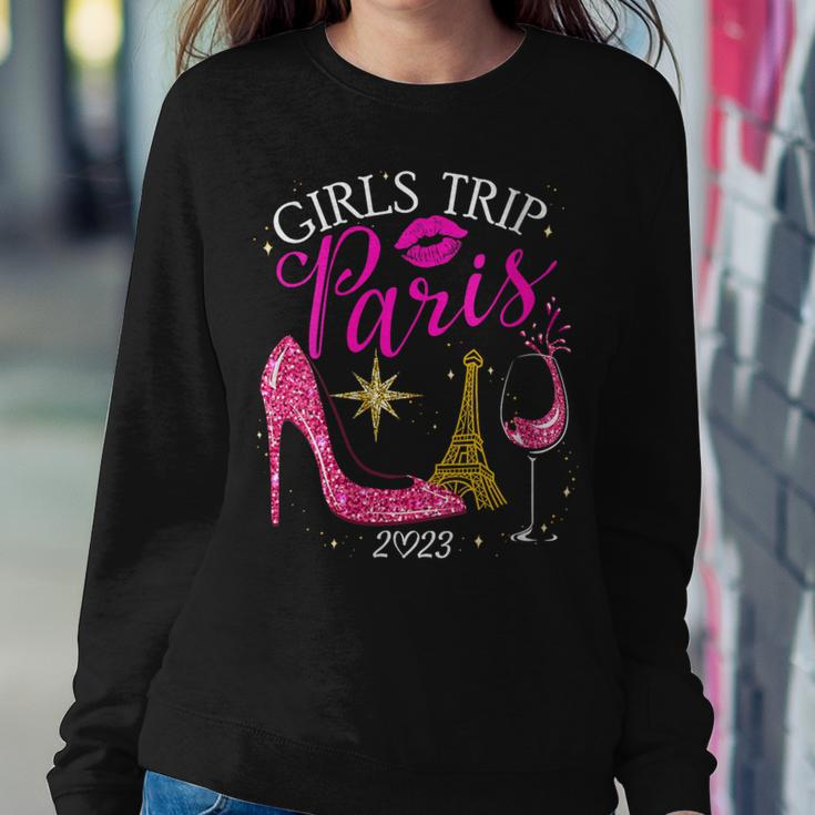 Girls Trip Paris 2023 Weekend Birthday Squad Women Sweatshirt Unique Gifts