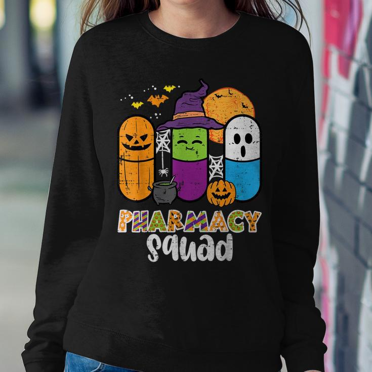 Halloween Pharmacy Squad Pills Costume Pharmacist Women Sweatshirt Unique Gifts