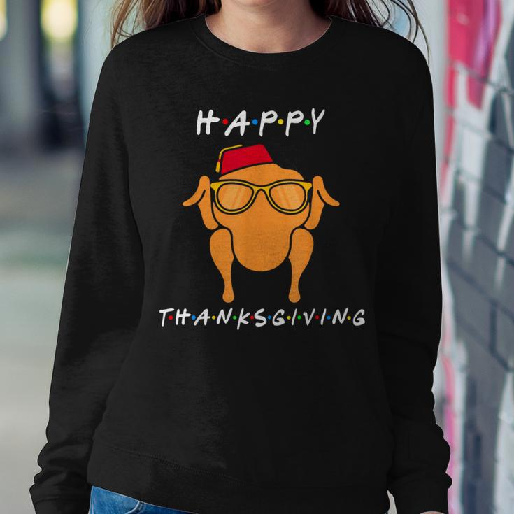 Happy Thanksgiving Tukey Friends Women Women Sweatshirt Personalized Gifts