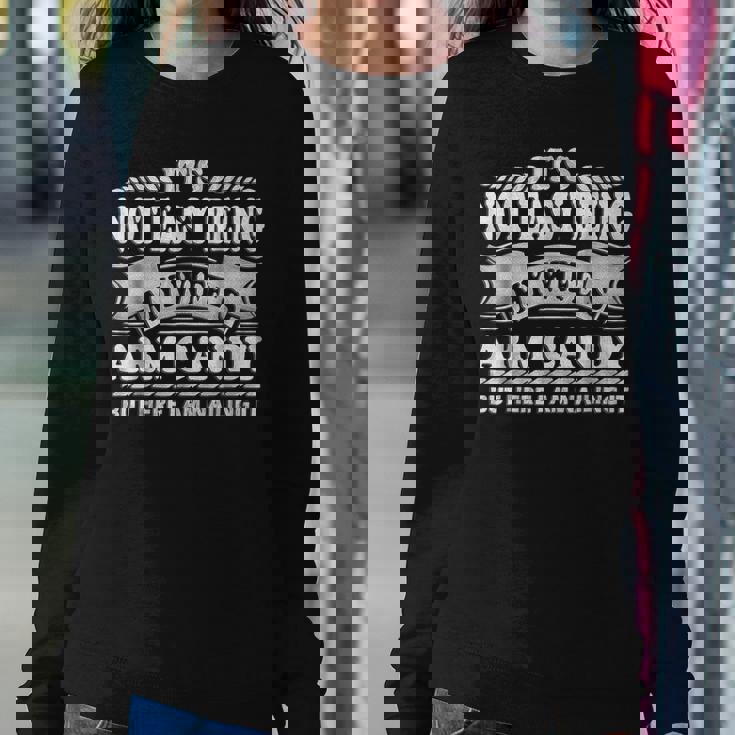 Its Not Easy Being My Wifes Arm Candy Here I Am Nailing It IT Women Sweatshirt Unique Gifts