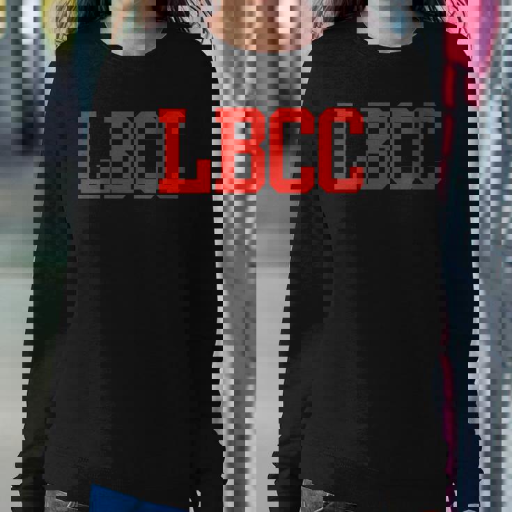 Long Beach City Vintage Arch College Women Sweatshirt