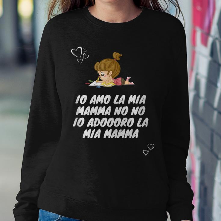 I Love My Mom No I Love My Mom For Raga Women Sweatshirt Unique Gifts