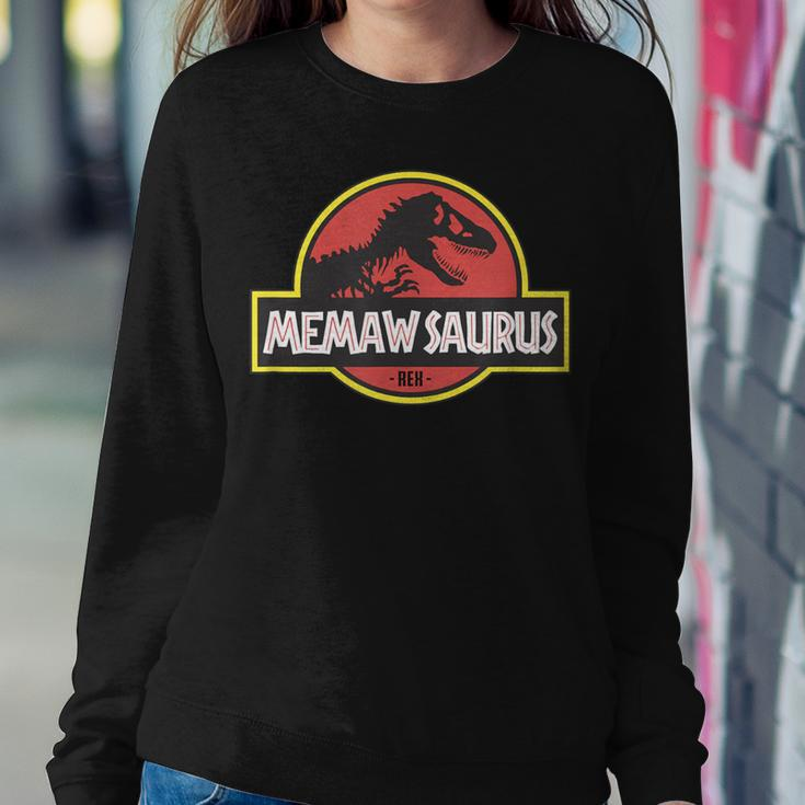 Memaw SaurusRex Dinosaur Mother Day Women Sweatshirt Unique Gifts