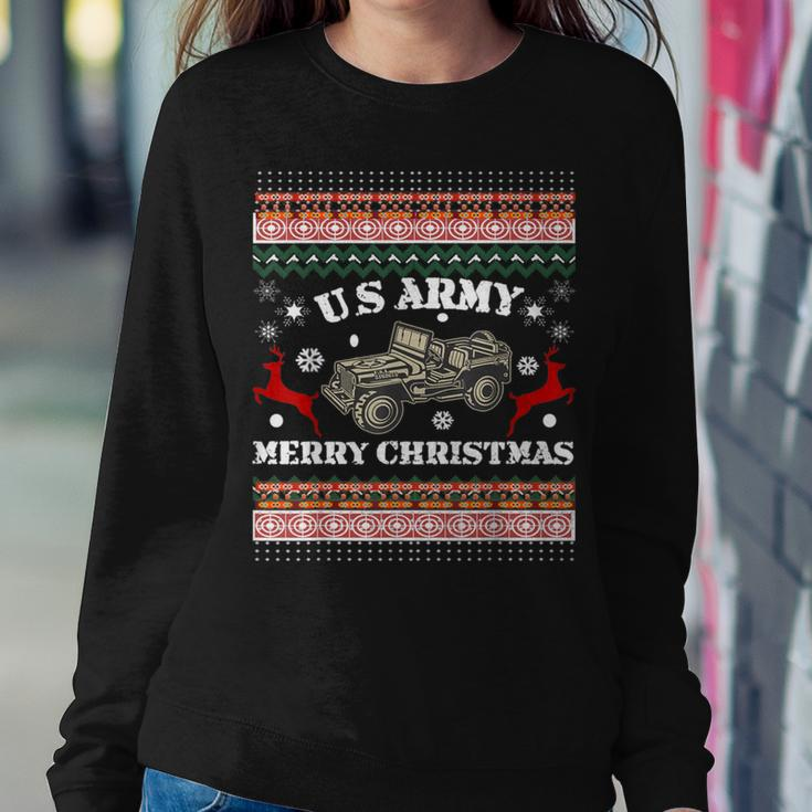 Merry Christmas-Us Army-Ugly Christmas SweaterWomen Sweatshirt Unique Gifts