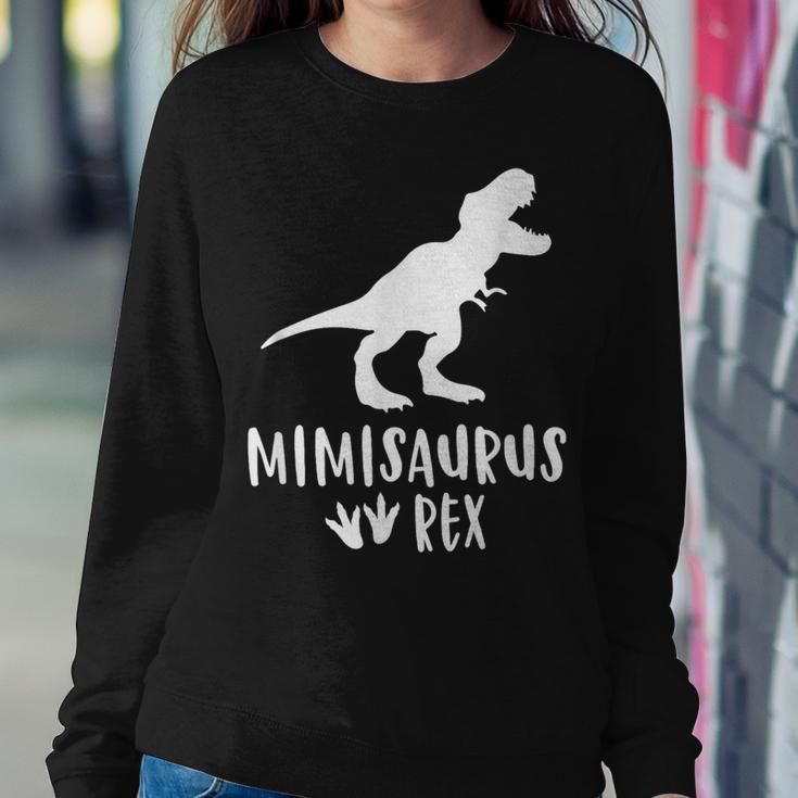 MimisaurusRex For Grandma Dinosaur Women Sweatshirt Funny Gifts