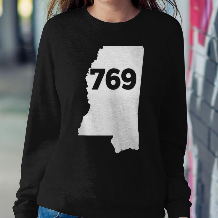 Mississippi 769 Area Code Women Sweatshirt Unique Gifts
