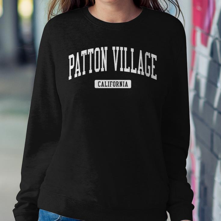 Patton Village California Ca Vintage Athletic Sports Women Sweatshirt Unique Gifts
