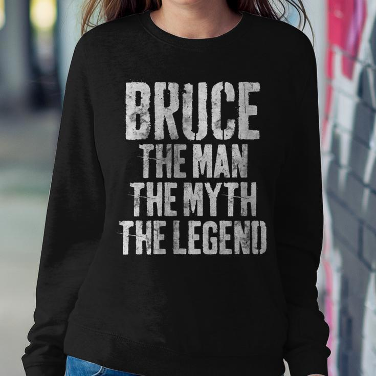 Personalized Bruce The Man The Myth The Legend Women Sweatshirt Unique Gifts