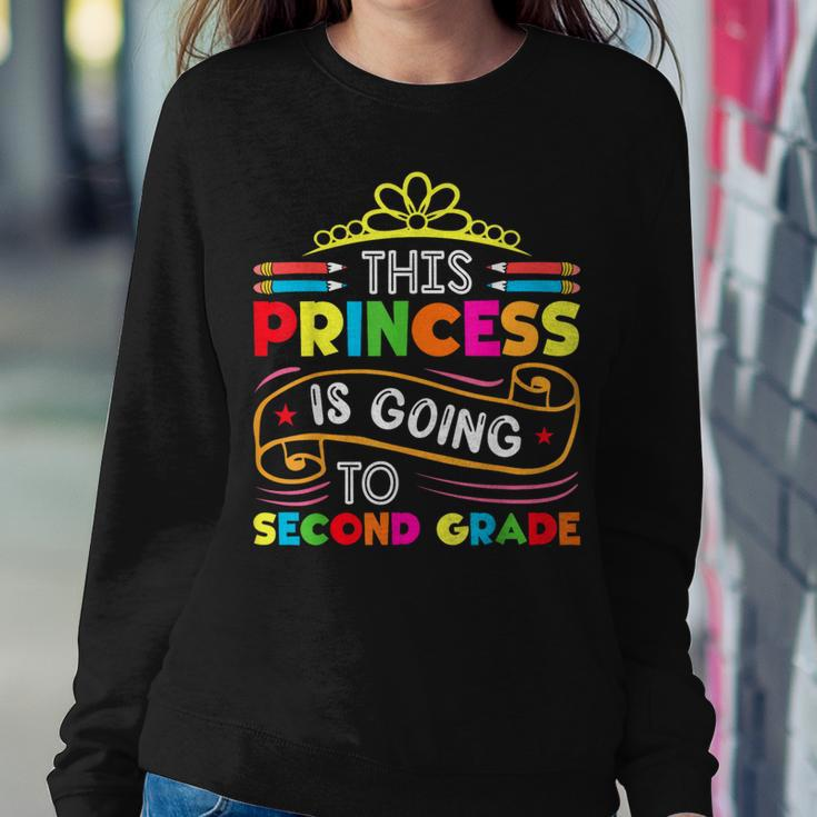 This Princess Is Going To Second Grade Girls Back To School Women Sweatshirt Unique Gifts