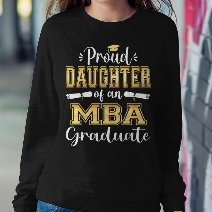 Proud Daughter Of 2023 Class Mba Graduate Family Grad 23 Women Sweatshirt Unique Gifts