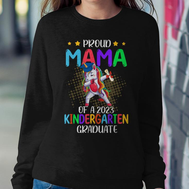 Proud Mama Of A 2023 Kindergarten Graduate Unicorn Women Sweatshirt Unique Gifts