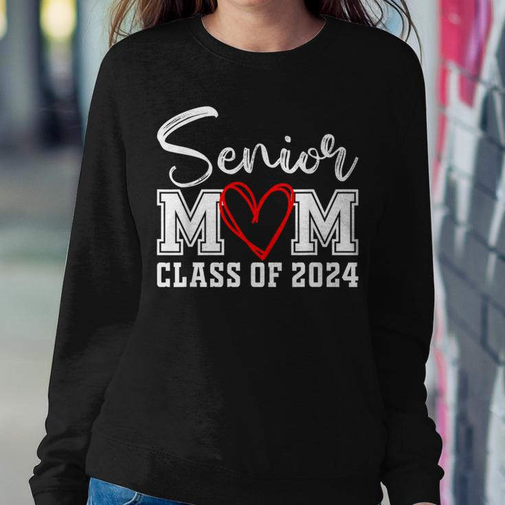 Proud Mom Class Of 2024 Senior Graduate Senior 24 Graduation Women Sweatshirt Unique Gifts