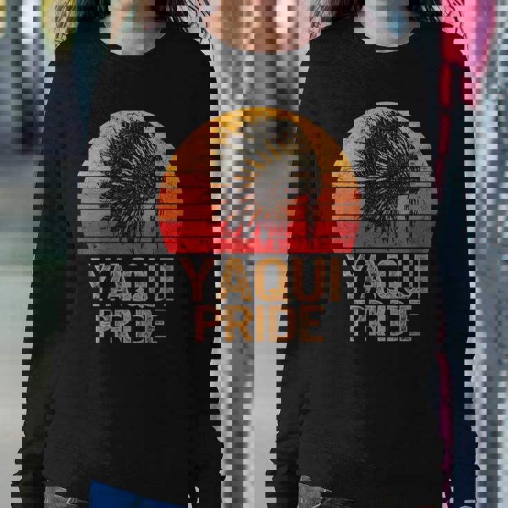 Proud To Be Yaqui Native American Indigenous Pride Indian Women Sweatshirt Unique Gifts