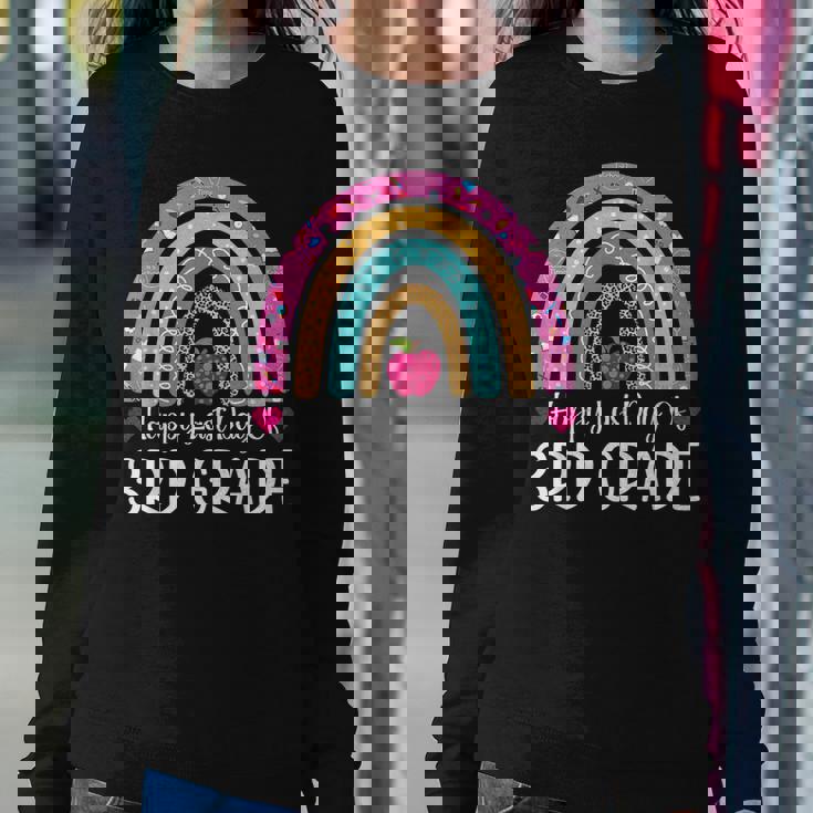 Rainbow Happy Last Day Of 3Rd Grade School Teacher Leopard Women Sweatshirt Unique Gifts Rainbow Happy Last Day Of 3Rd Grade School Teacher Leopard Women Sweatshirt Unique Gifts
