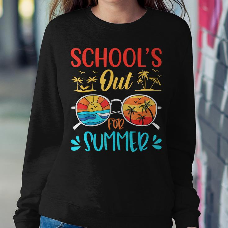 Retro Last Day Of Schools Out For Summer Teacher Boys Girls Women Sweatshirt Unique Gifts
