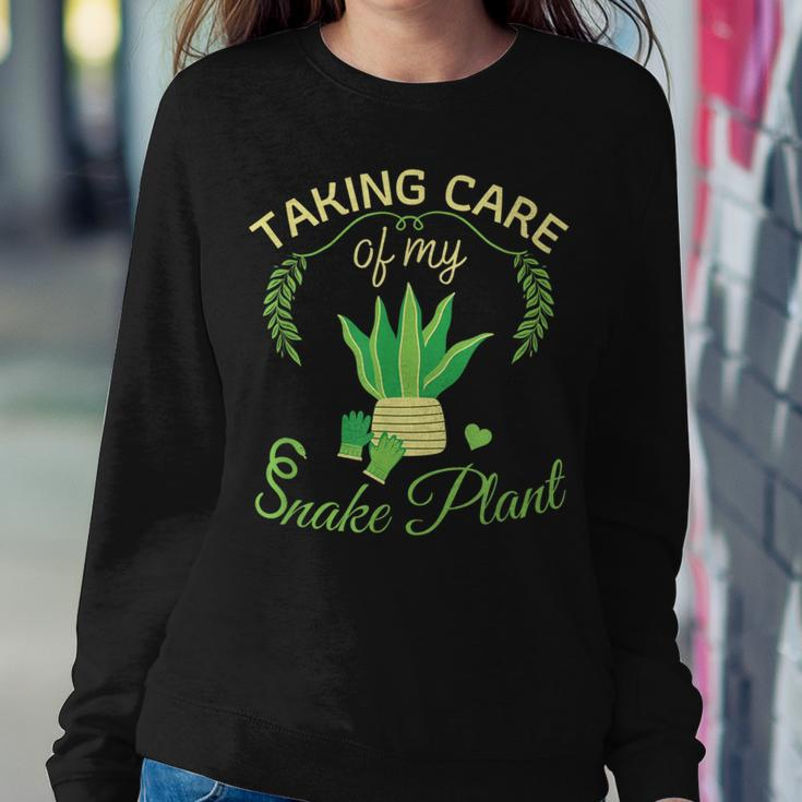 Snake Plant Mother In Law's Tongue For Plant Lovers Women Sweatshirt Unique Gifts