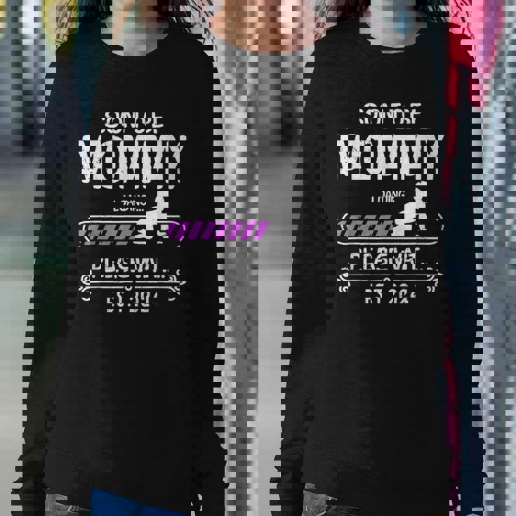 Soon To Be Mommy 2024 First Time Mom Pregnancy Women Sweatshirt Personalized Gifts