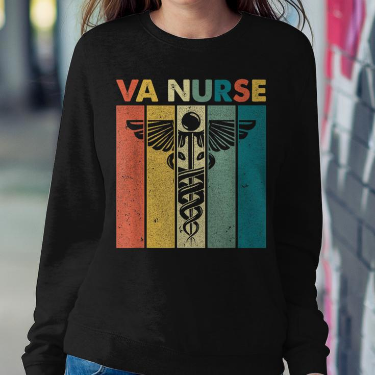 Va Nurse Retro Vintage Valentine For Nurse Va Nurse Retro Women Sweatshirt Unique Gifts