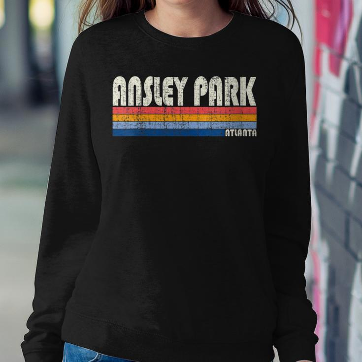 Vintage 70S 80S Style Ansley Park Atlanta Women Sweatshirt Unique Gifts