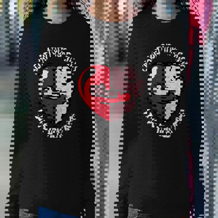 We Wear Red For Red Ribbon Week 2023 Be Kind To Your Mind Women Sweatshirt Unique Gifts We Wear Red For Red Ribbon Week 2023 Be Kind To Your Mind Women Sweatshirt Unique Gifts