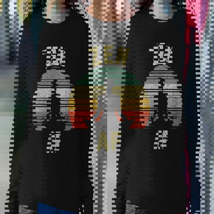 Zen Af Retro Yoga Cute For Women Women Sweatshirt Unique Gifts