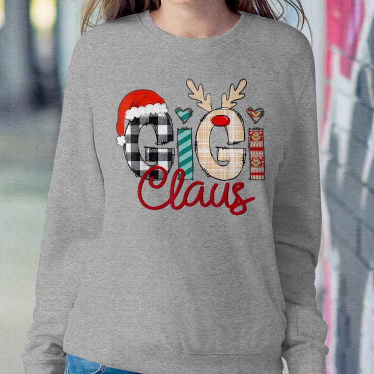 Gigi Claus Reindeer Christmas Women Sweatshirt Funny Gifts