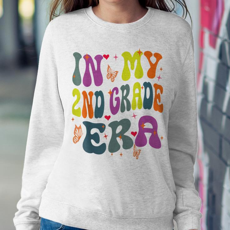 Cute In My 2Nd Grade Era Back To School Second Grade Teacher Women Sweatshirt Unique Gifts